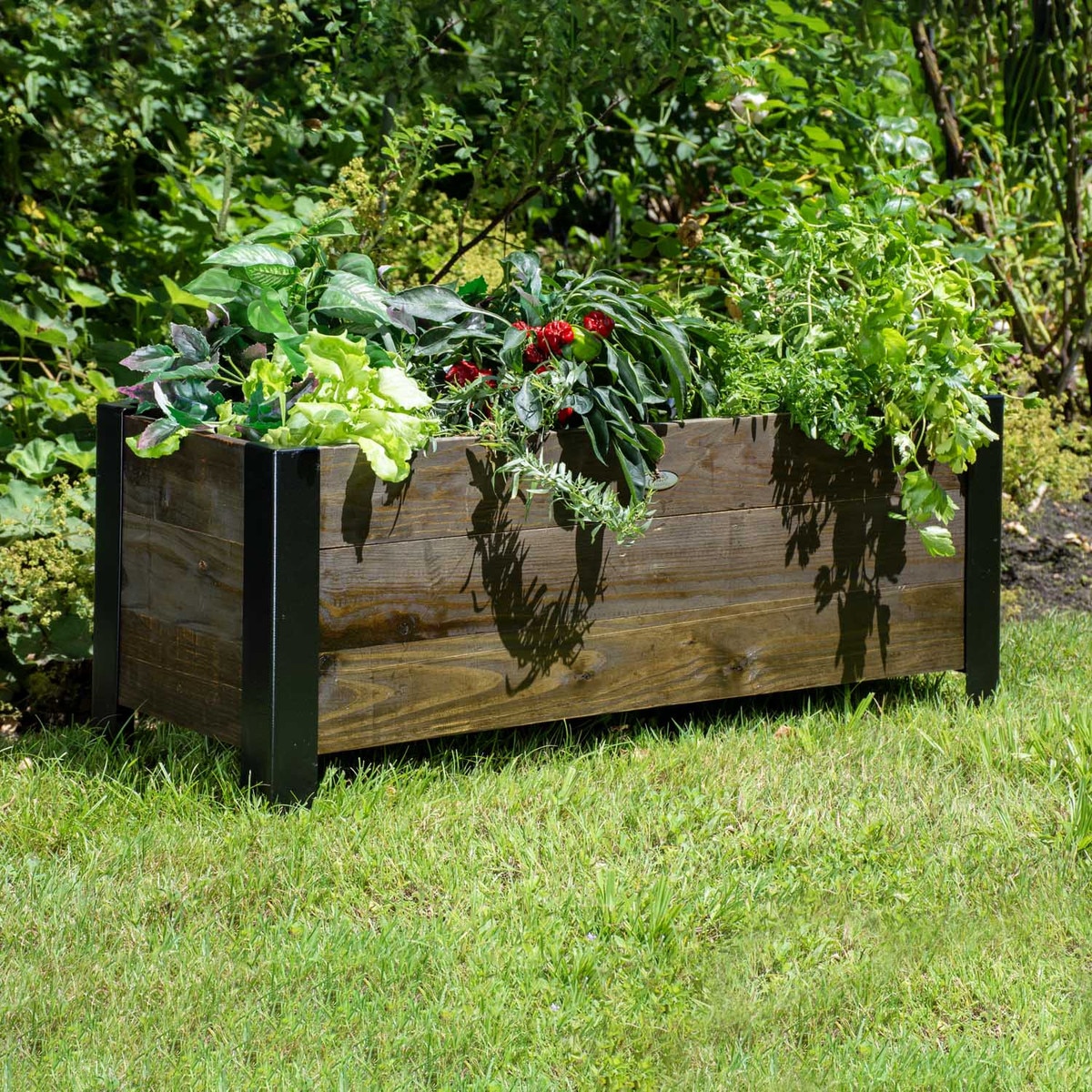 Recycled Wood Garden Planter